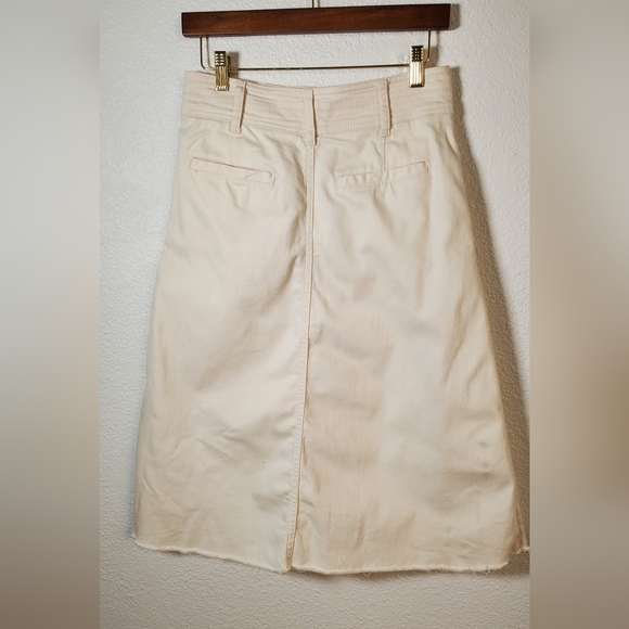 Boden Effie Midi Skirt in ecru color size 4 - Picture 5 of 6